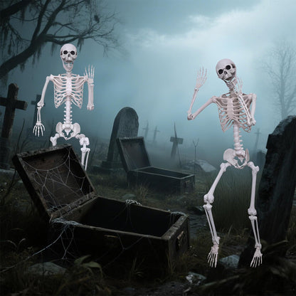 Lodou 2 pack 5.4Ft Skeleton for Halloween