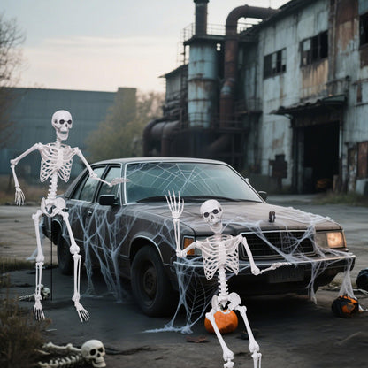 Lodou 2 pack 5.4Ft Skeleton for Halloween