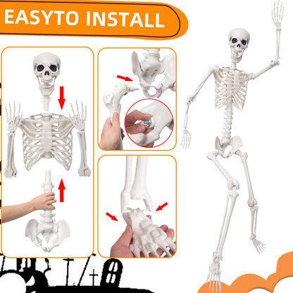 Lodou 5.9Ft Skeleton for Halloween
