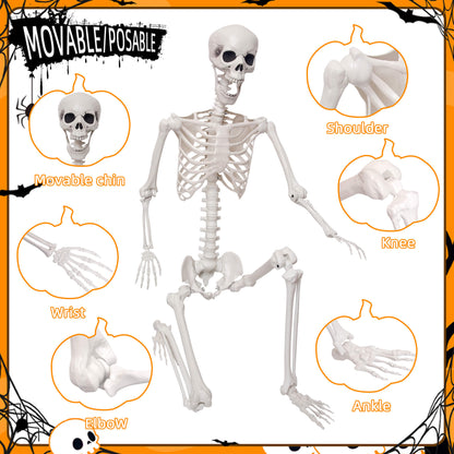 Lodou 5.9Ft Skeleton for Halloween